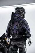 Purple V5 Reflective Hoodie