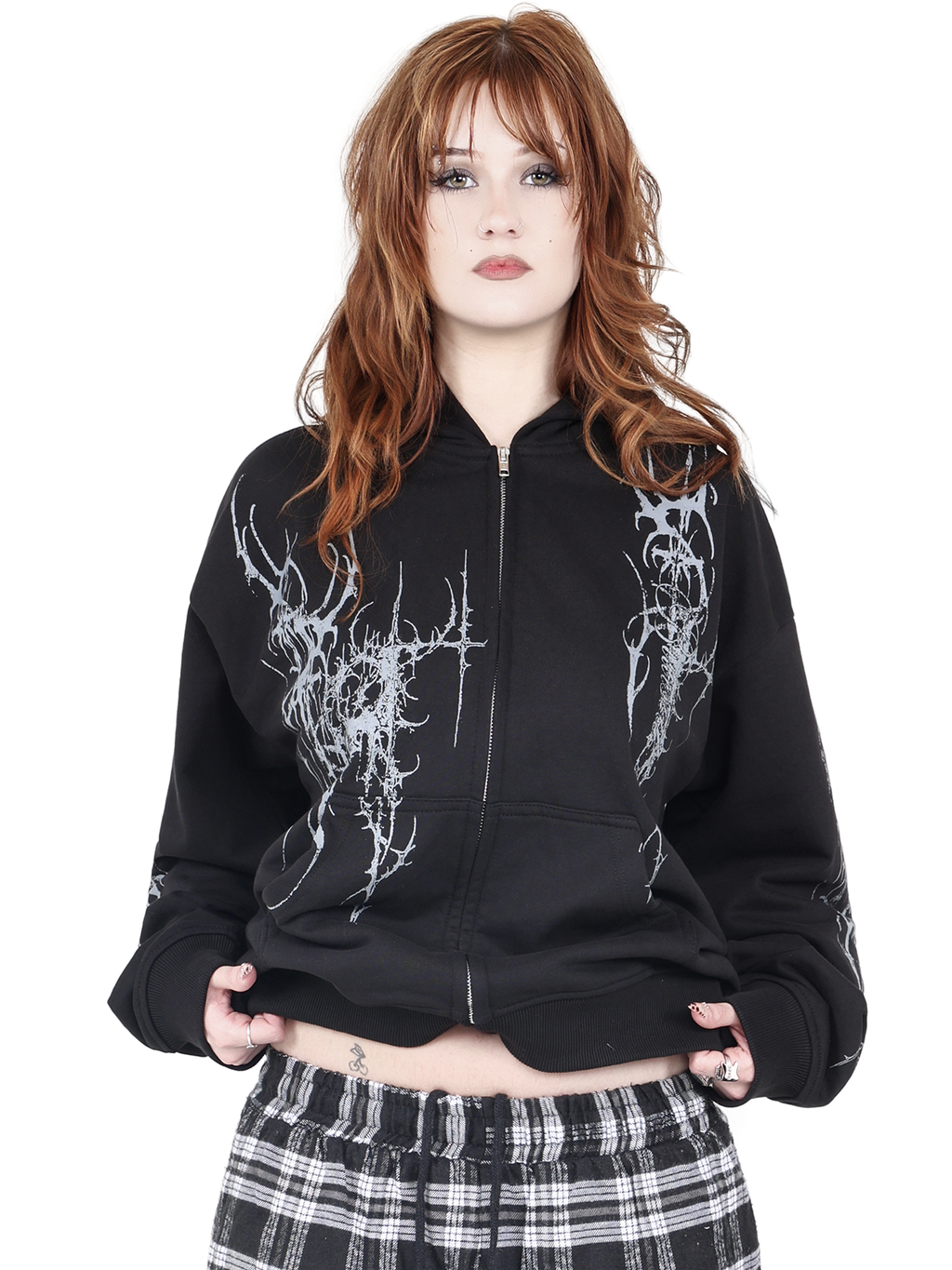 Cyber Zip Hoodie