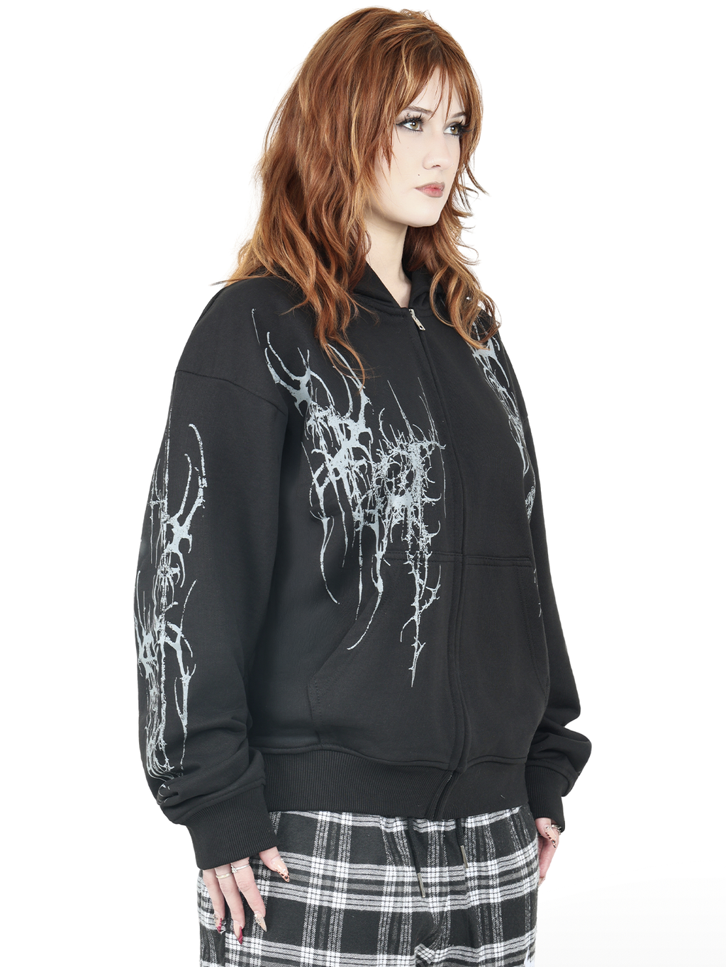 Cyber Zip Hoodie