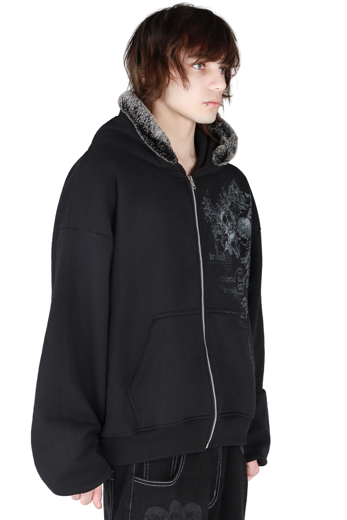 Flare Zip Hoodie