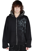 Flare Zip Hoodie