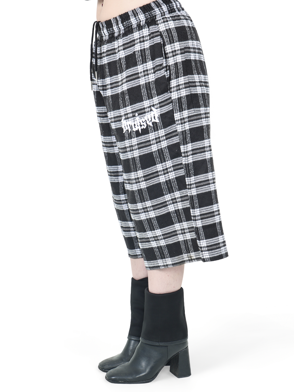 Plaid Shorts (Grey)