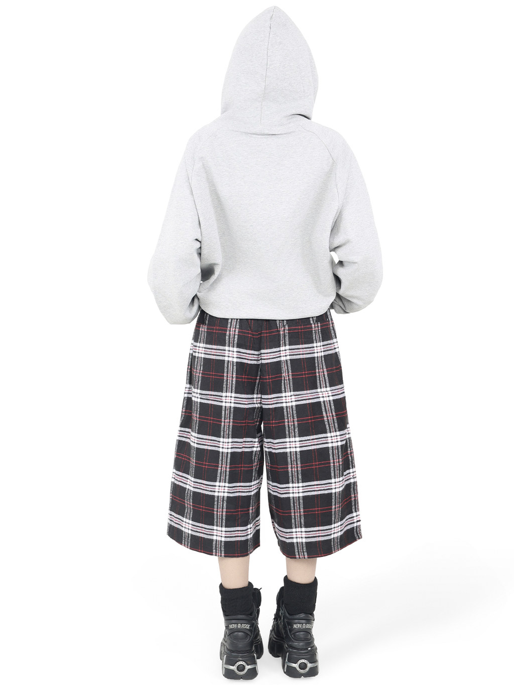 Plaid Shorts (Red)