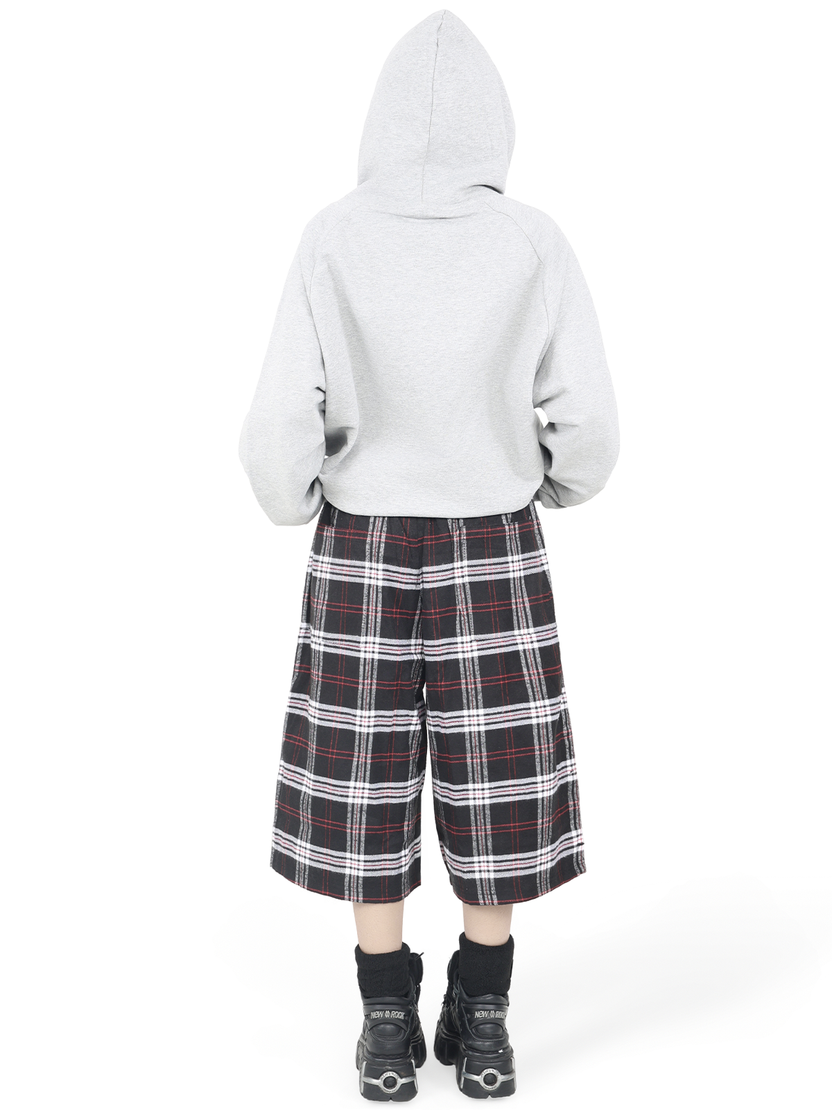 Plaid Shorts (Red)