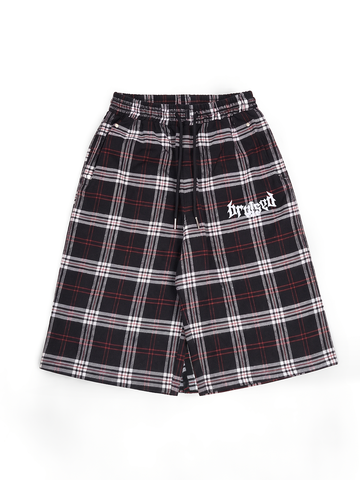 Plaid Shorts (Red)