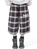 Plaid Shorts (Red)