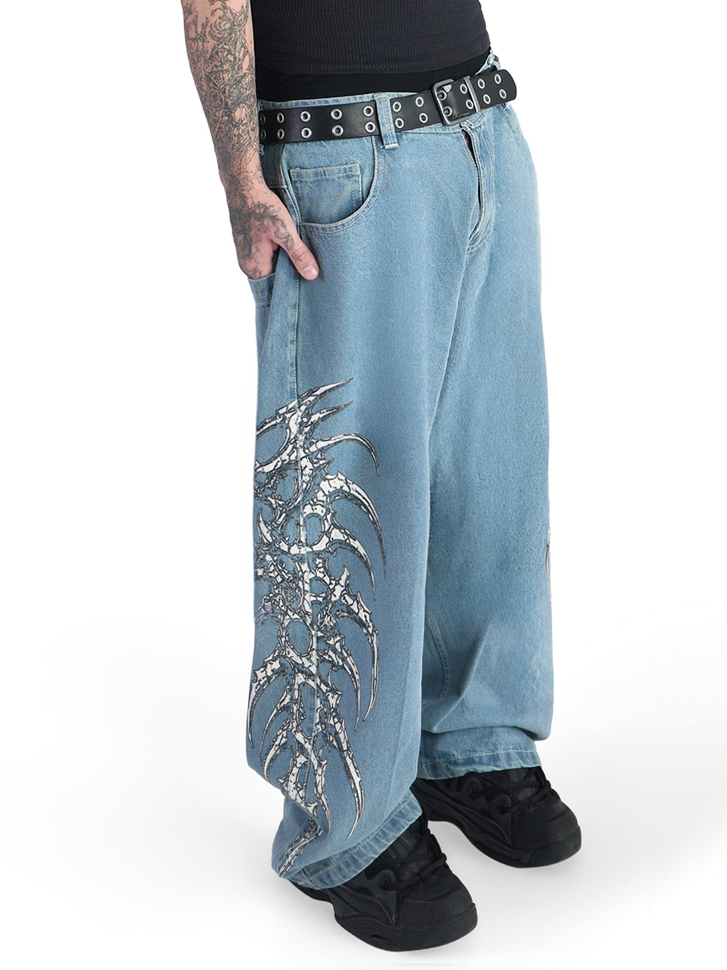 Skeleton Denim (Blue) – Elvaralife