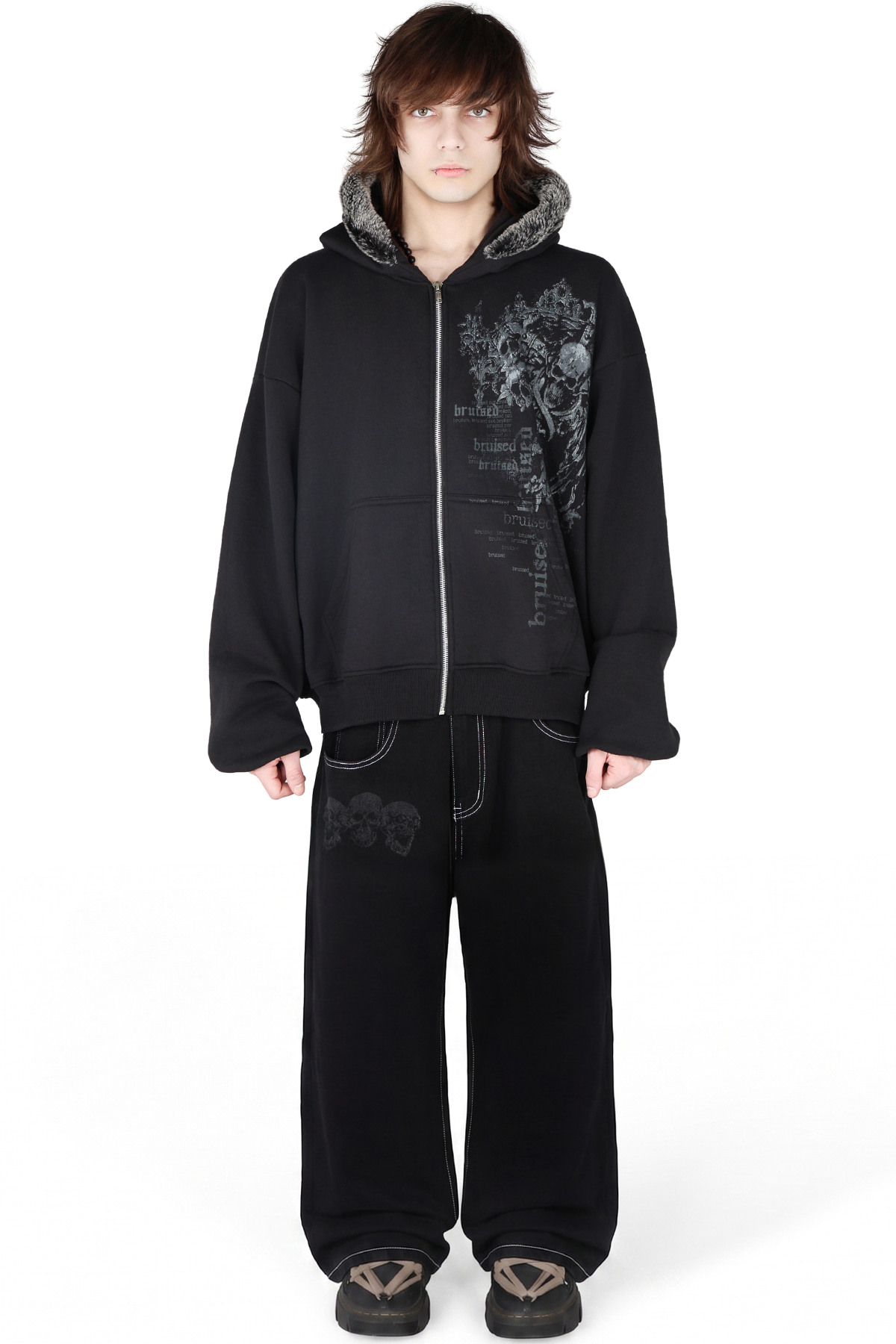 Flare Zip Hoodie